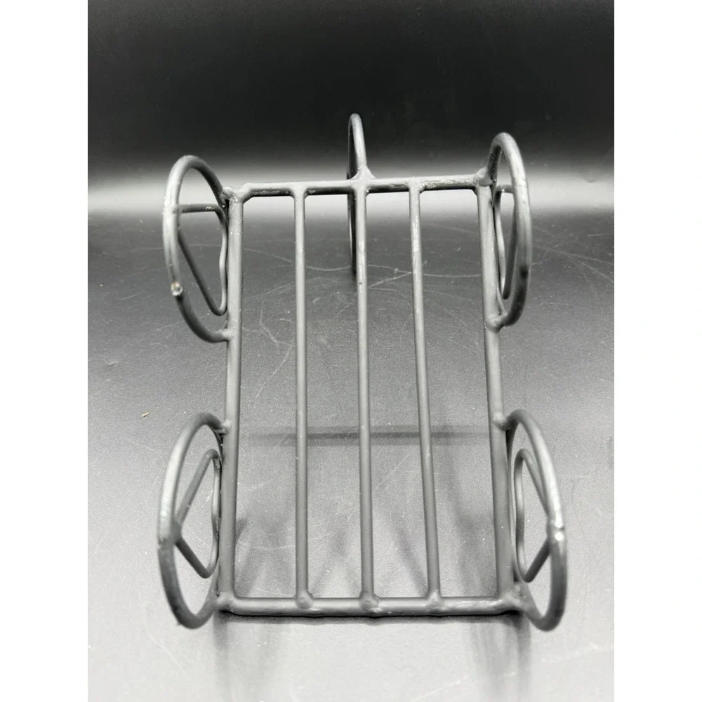 Longaberger Homestead Wrought Iron Wagon 🧺 EUC –Display Stand / Basket Holder